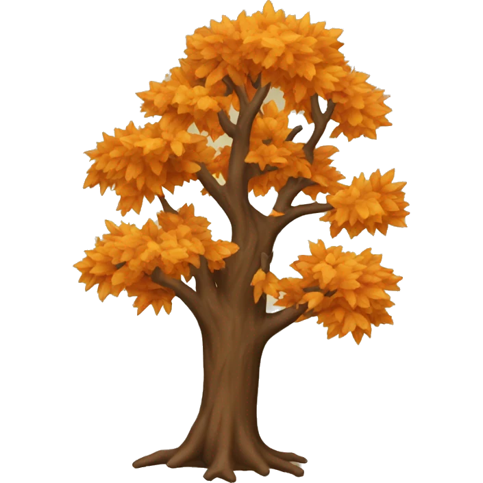 fall tree emoji