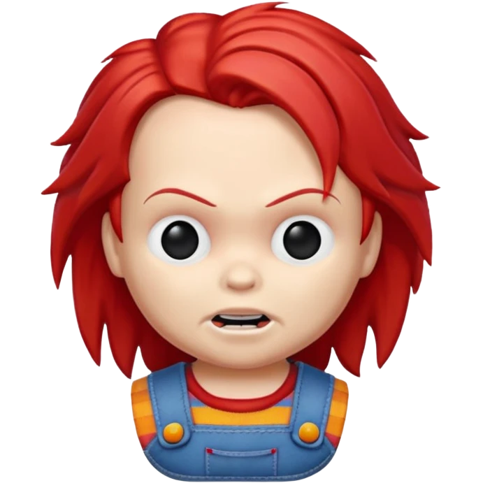 Un emojin de chuky emoji