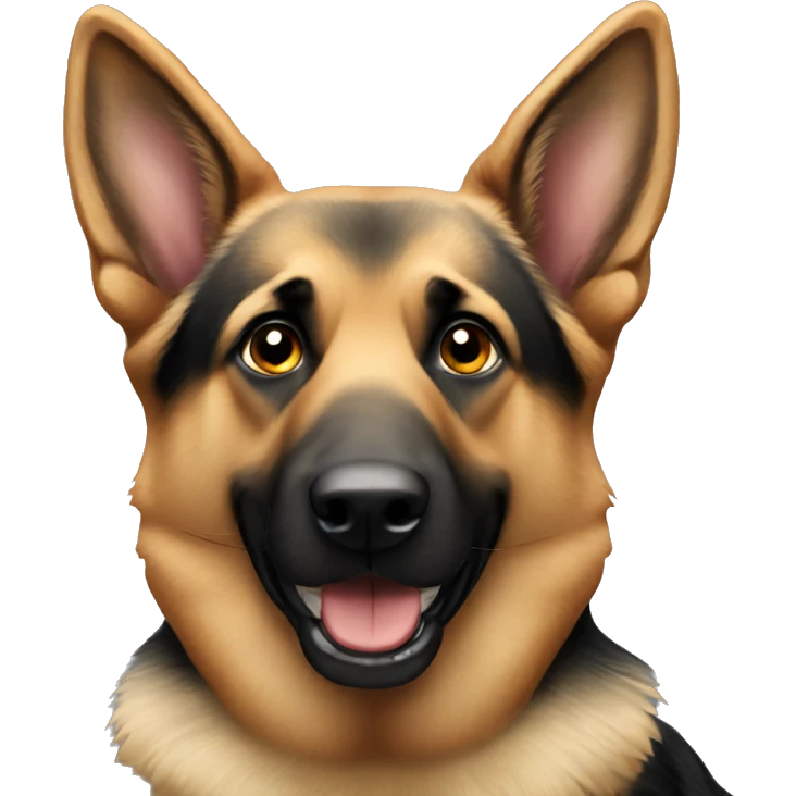 german shepard emoji