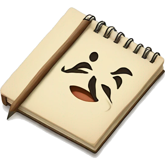 notebook the musical emoji