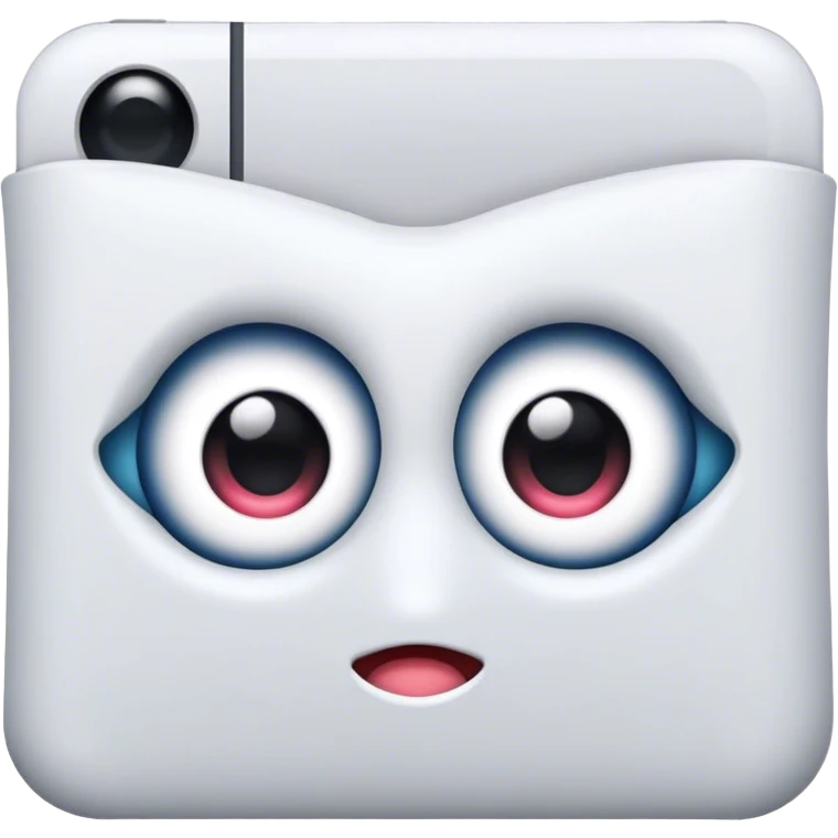 Pocket with eyes emoji