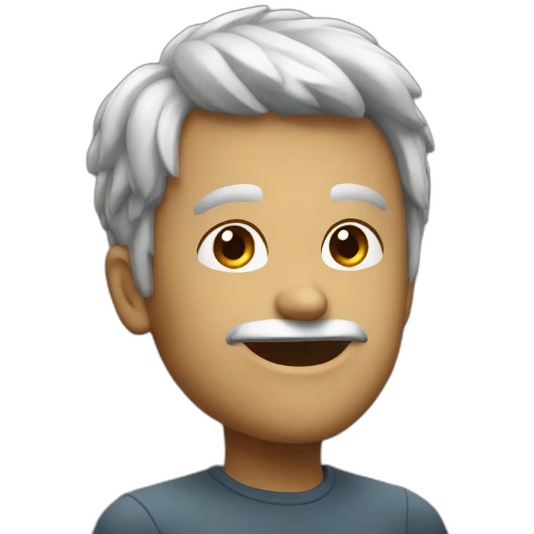 Chat gigantesque emoji