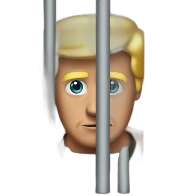 trump-in-jail-cell emoji
