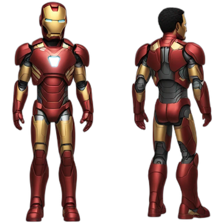 fullbody iron man emoji