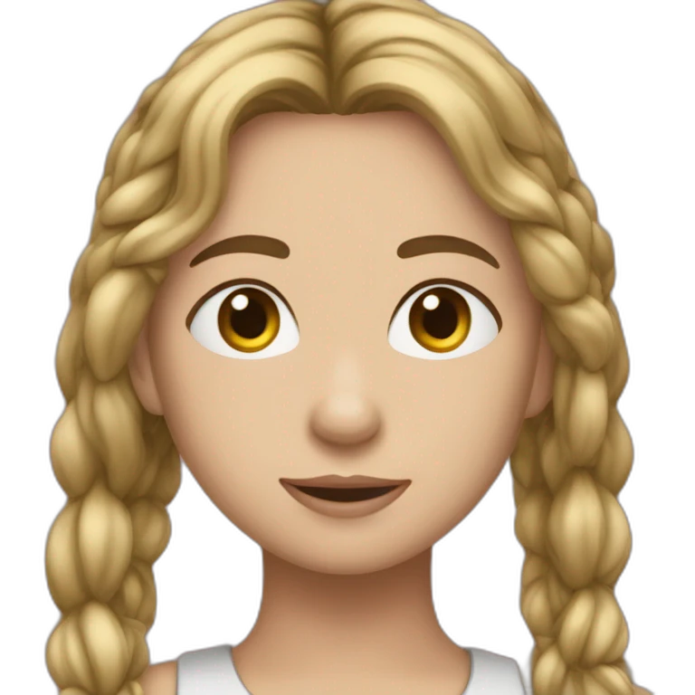 Fille qui me prend par le colbac emoji