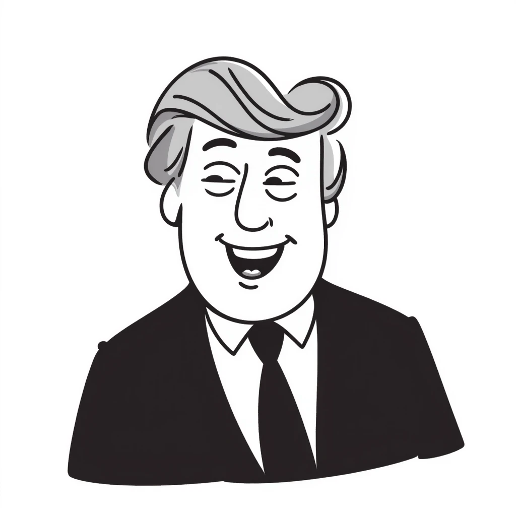 Trump smiles emoji