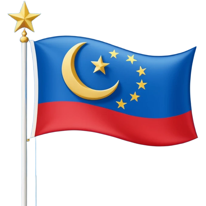 East turkestan flag emoji