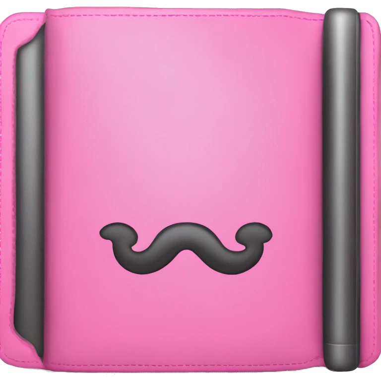 Pink kindle emoji