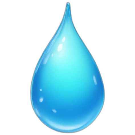 waterdrop emoji