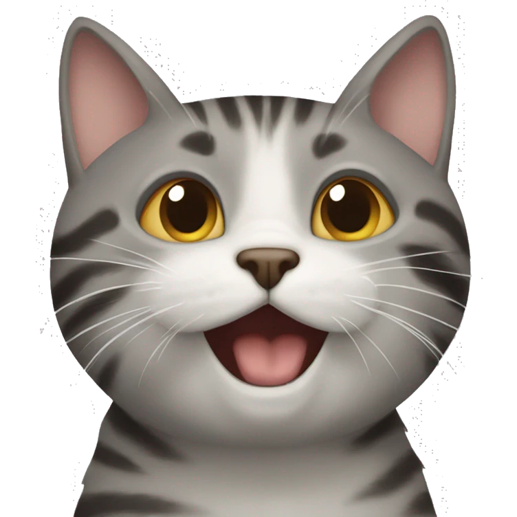 Cat throwing up ￼ emoji