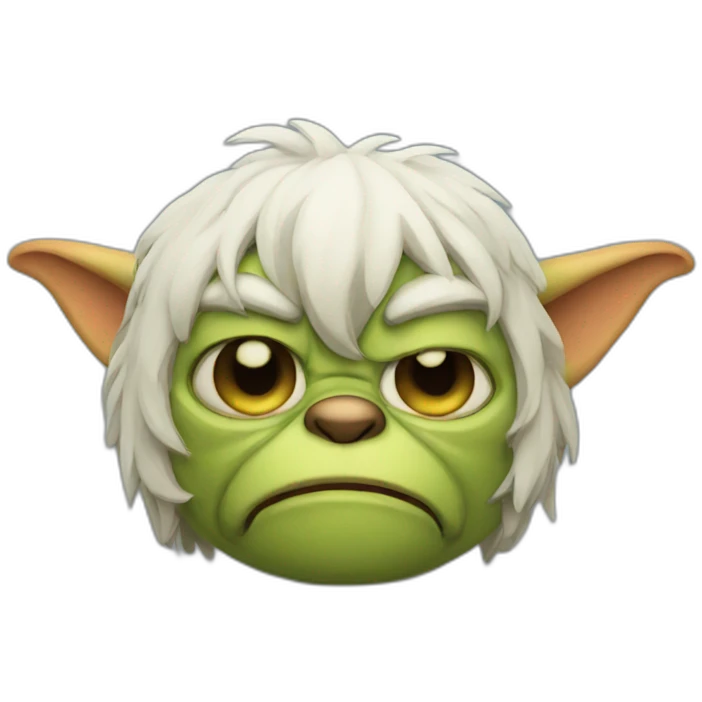 Sleepy gremlin emoji