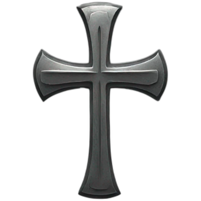 cross of metal emoji