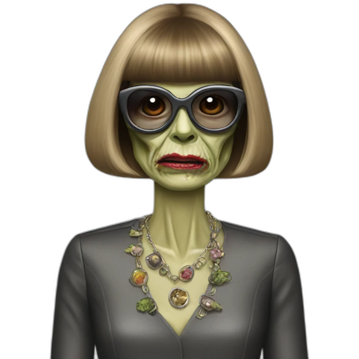 anna wintour zombie emoji