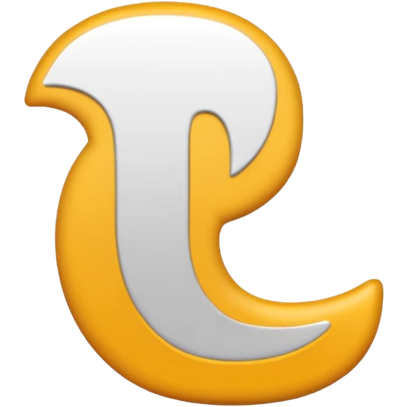 A lowercase letter i emoji, simple and clear, with a dot above it, in a playful and friendly style emoji