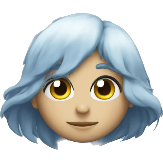 Corazon azul emoji