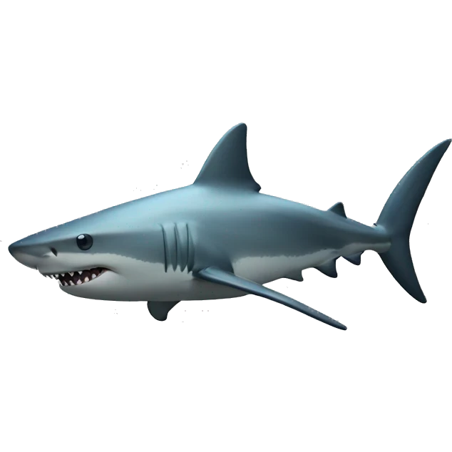 Big butt shark emoji