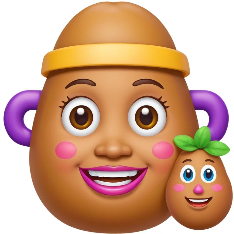 Mrs potato head emoji