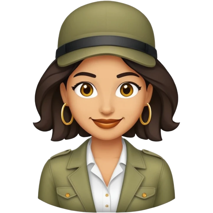 confident cool person baddie emoji