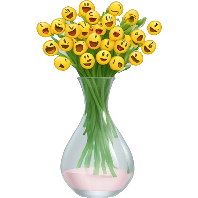 1000  in a clear vase emoji