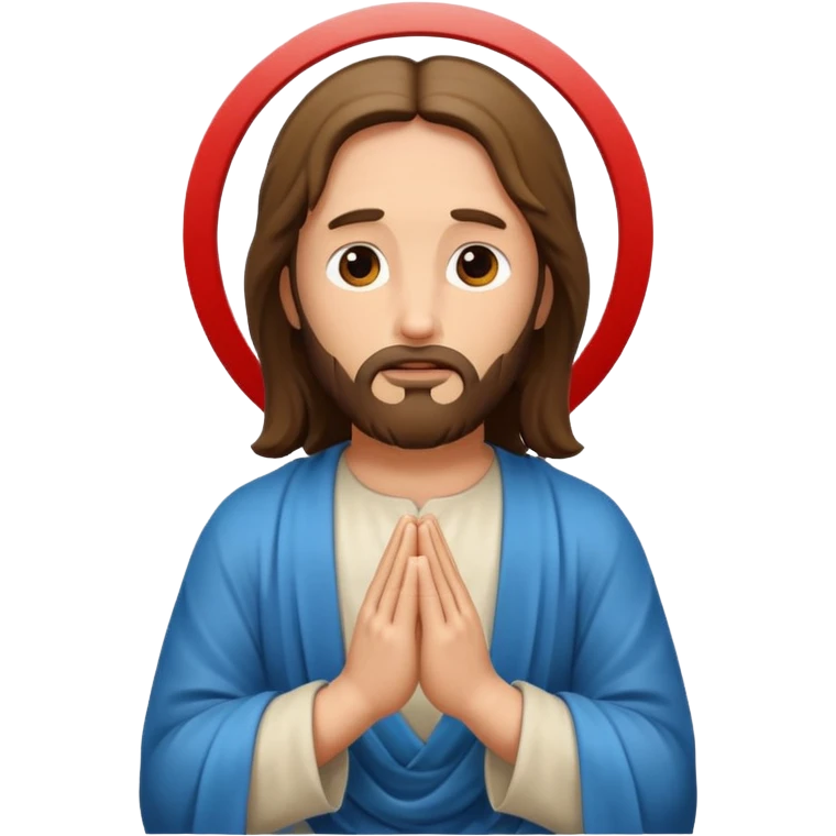 Jesus Christ prayer  emoji