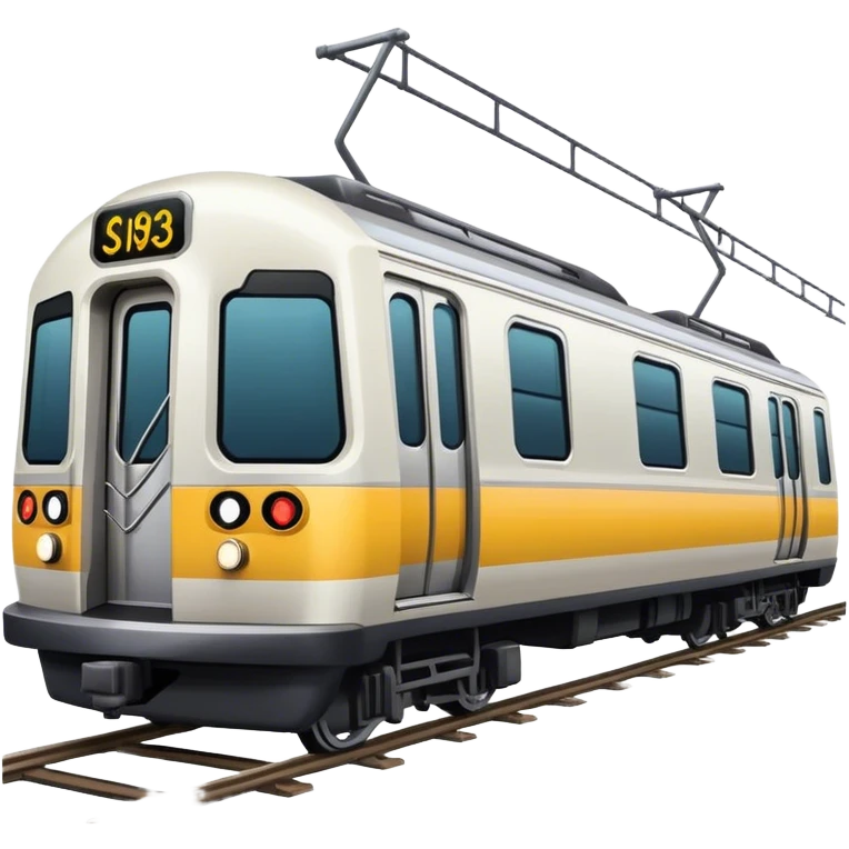 subway train emoji