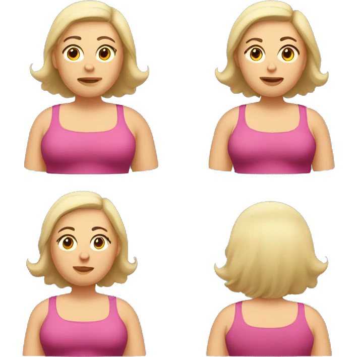 Chubby mom emoji