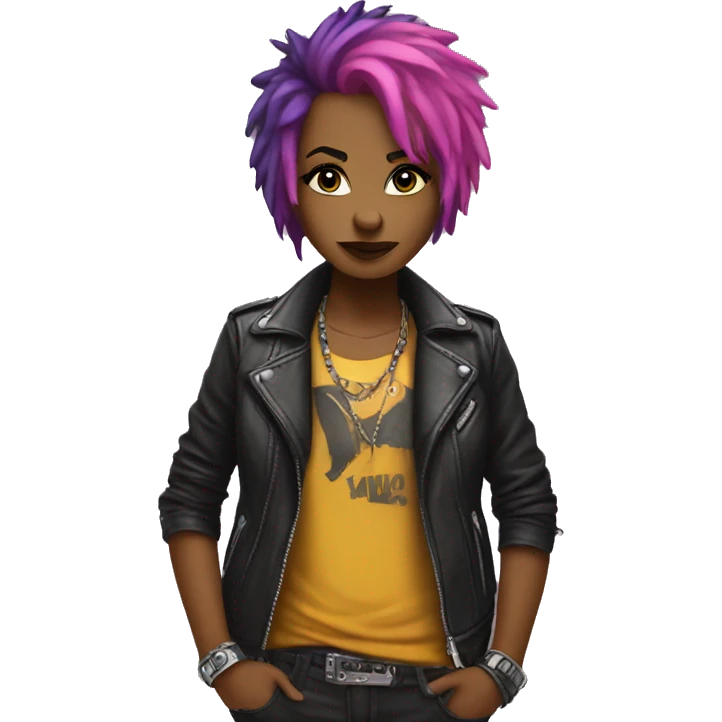 Do a candi punk  emoji