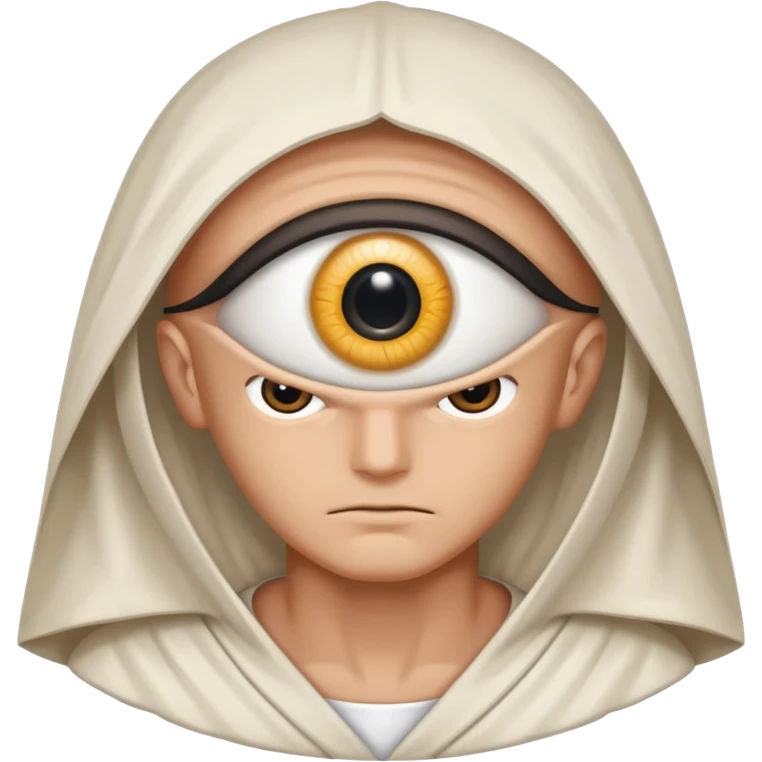 eye of hoeus witha guy dising from the eye emoji