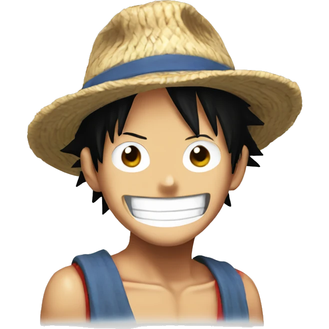 Luffy anime character  emoji