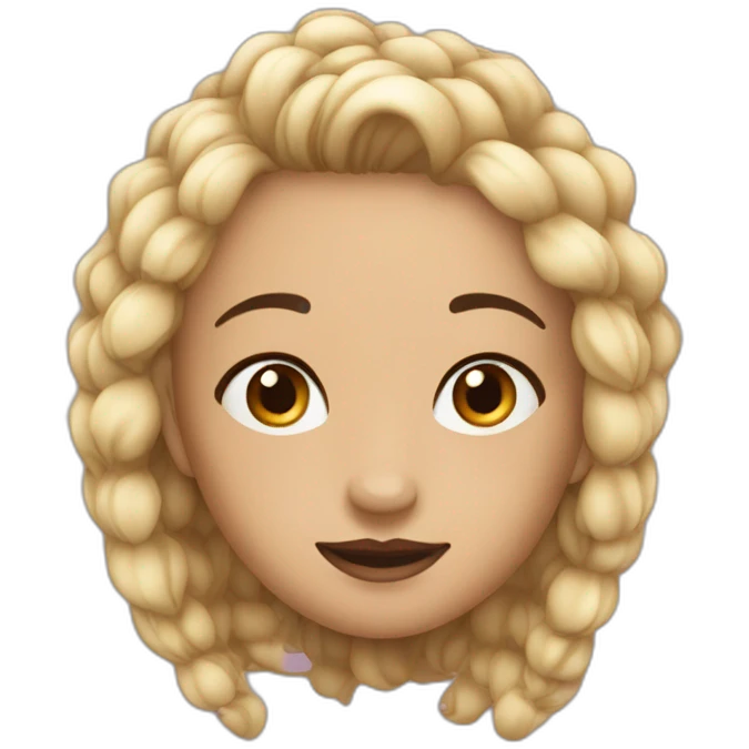 Noire roux chinoi emoji