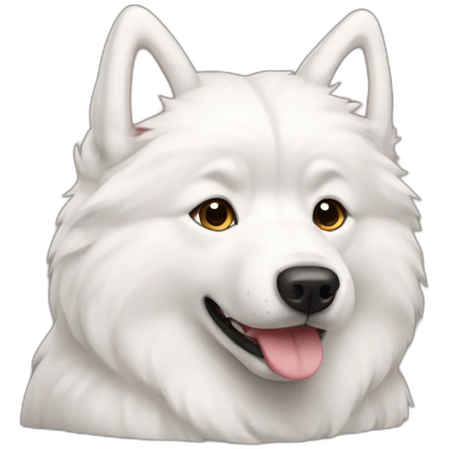 Samoyed emoji
