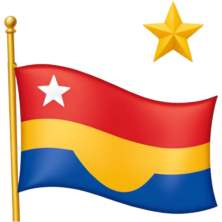 Create an emoji of independantists Guadeloupe flag emoji