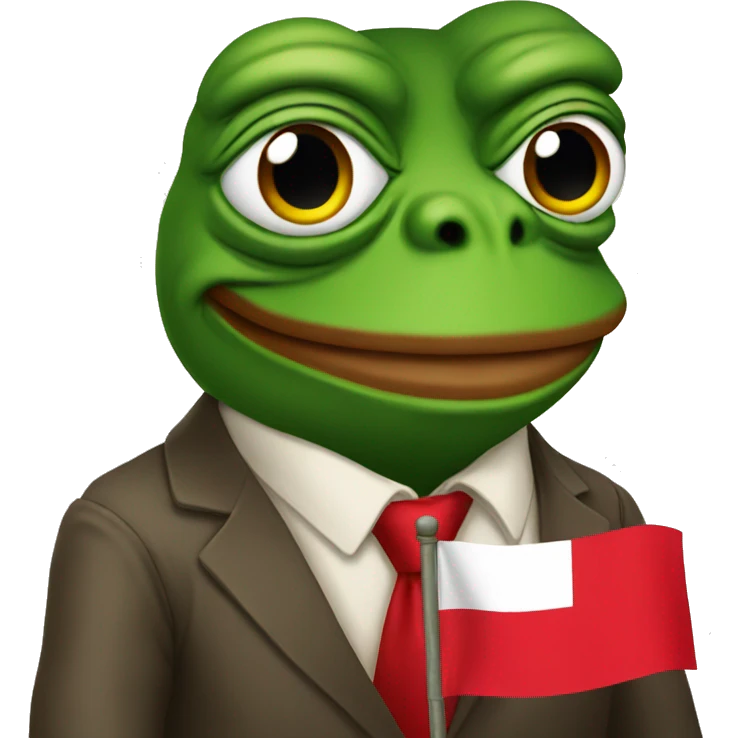pepe with peruvian flag emoji