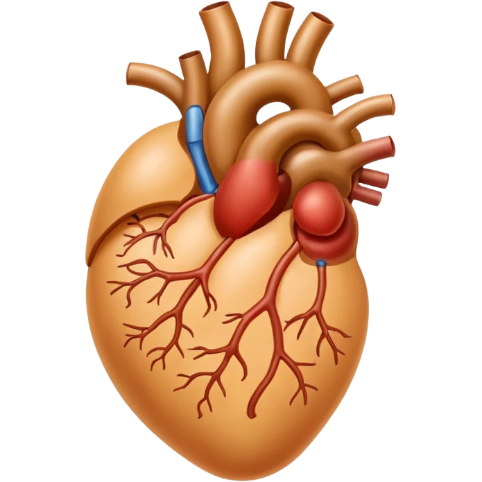 Human kidney medical image in professional look emoji