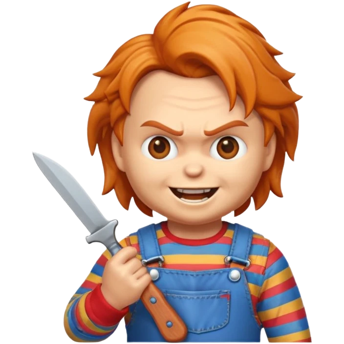 Un emojin de chuky emoji