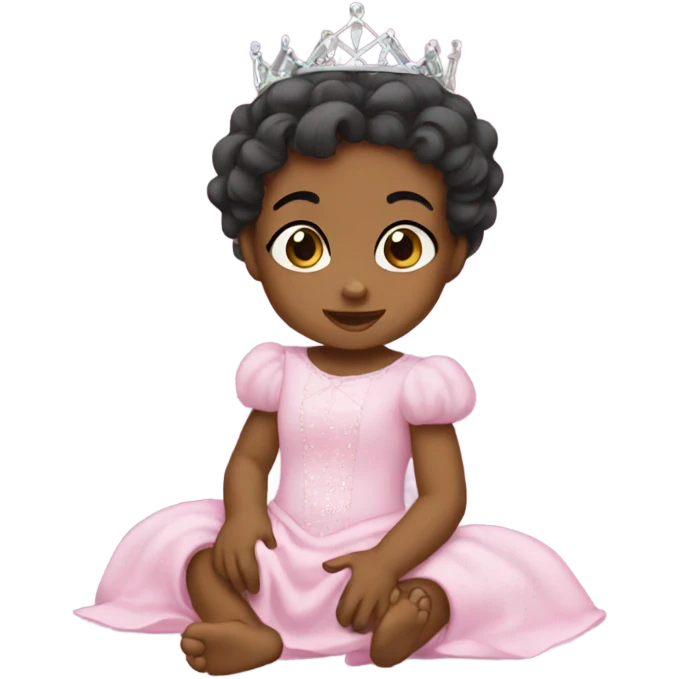 princess baby emoji