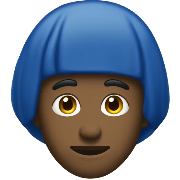 teeshirt bleu uniquement  emoji