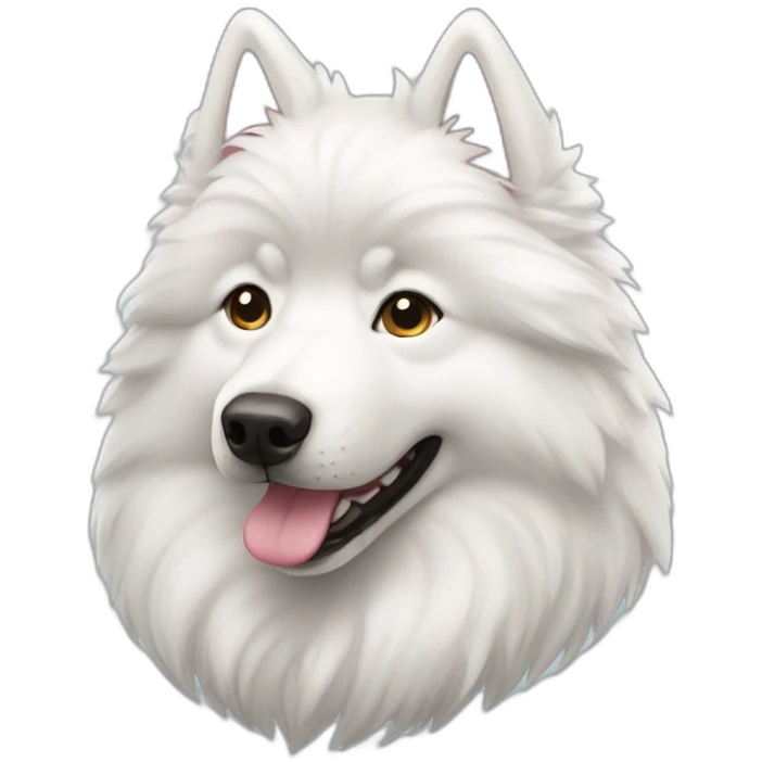 Samoyedo emoji