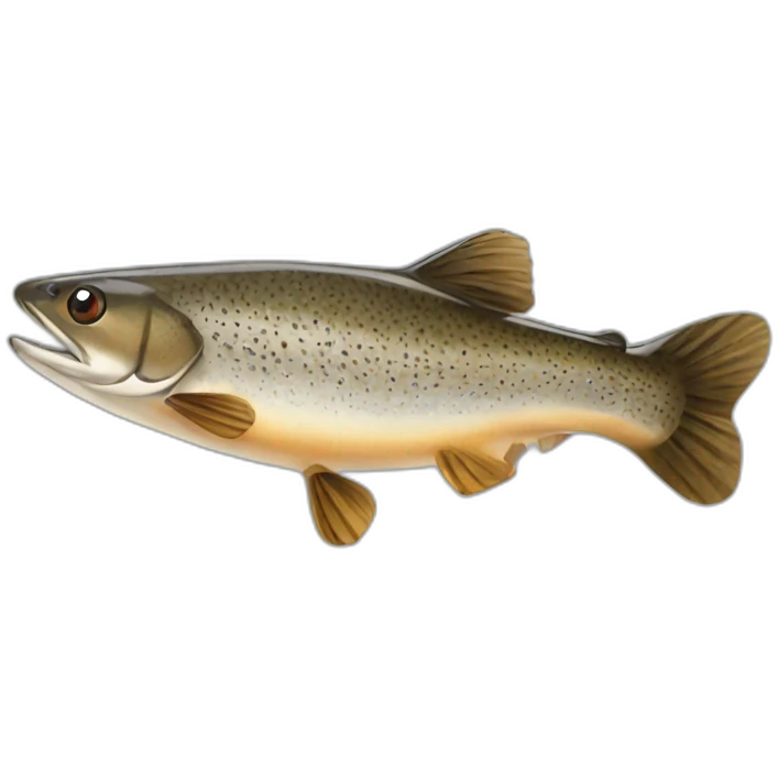 Raccoon trout emoji