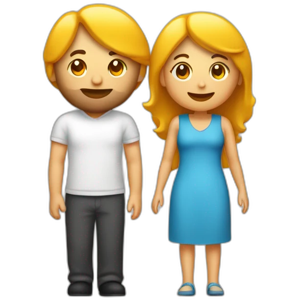 couple sous une couverture devant la télé emoji
