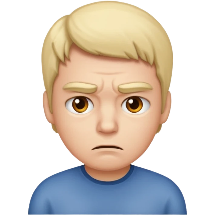 Person saying bad word emoji