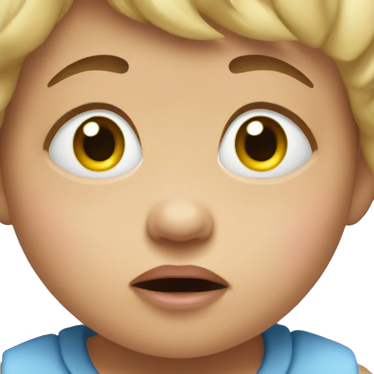 crying baby  emoji