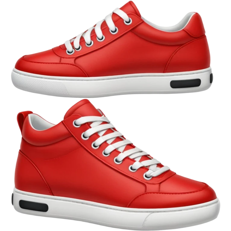 red sneakers emoji
