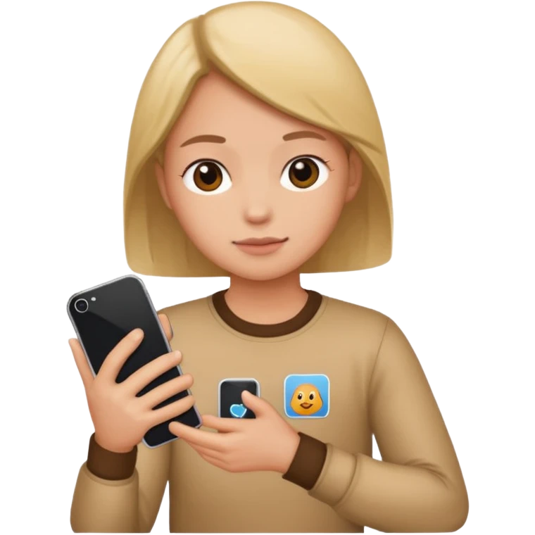 person sitting phone sticker
 emoji