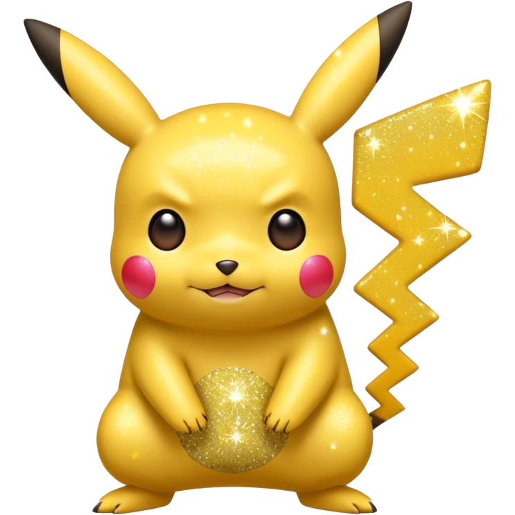 glitter pokemon pikachu emoji