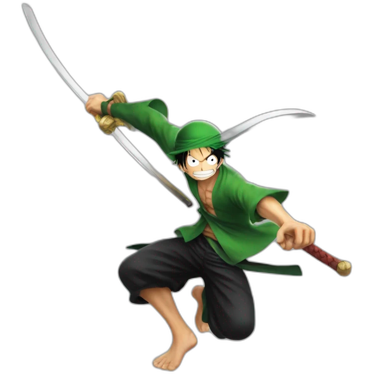 luffy fight Zoro emoji
