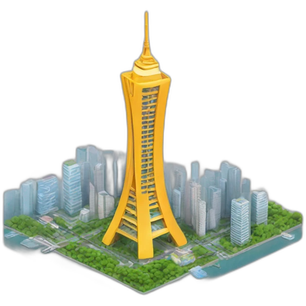 guangzhou tower emoji