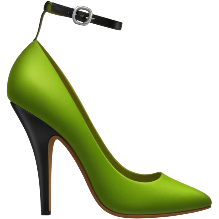 Shrek with black hight heels emoji