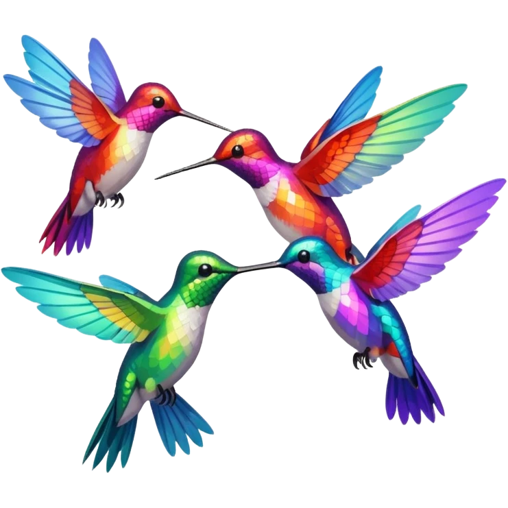 MORE HUMMINGBIRDS emoji
