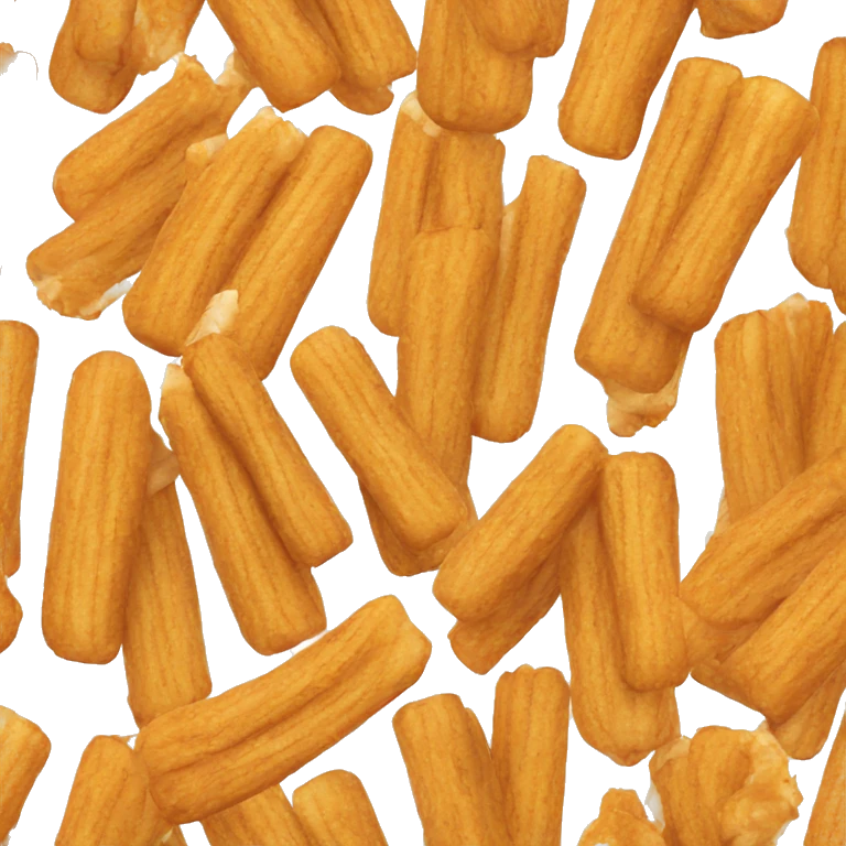 Filled churro  emoji